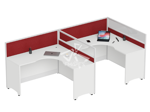 職員辦公位P40B款屏風(fēng) 雙人位、四人位