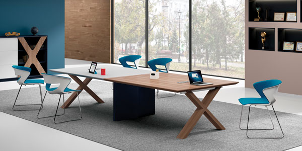 ?，斒宿k公家具|簡格系列會議桌展廳實物展示